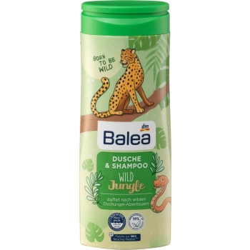 Balea Wild Jungle Żel pod Prysznic i Szampon dla Dzieci 300 ml