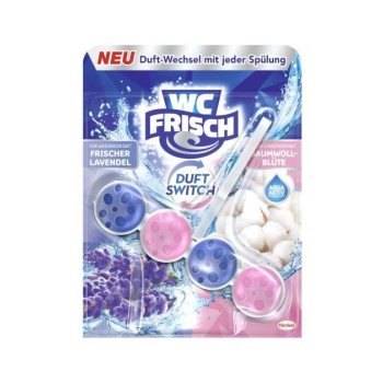 WC-Frisch Lavendel&Baumwoll Blute Zawieszka WC 50 g