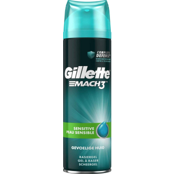 Gillette Mach 3 Sensitive Żel do Golenia 200 ml
