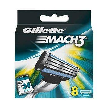 Gillette Mach 3 Ostrza 8 szt.