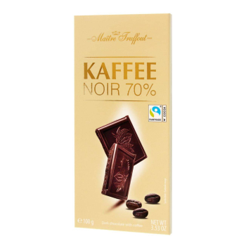 MaitreTruffout Ciemna Czekolada 70% z Kawą 100 g
