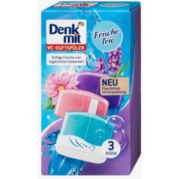 Denkmit Frische-Trio Zawieszka WC 3 szt.