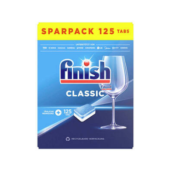 Finish Classic Tabletki do Zmywarki 125 szt. DE