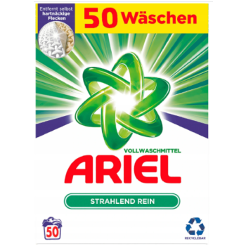 Ariel Strahlend Rein Universalny Proszek do Prania 50 prań
