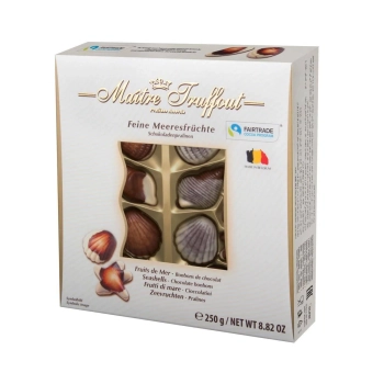 MaitreTruffout Praliny Belgijskie Muszle Morskie 250 g
