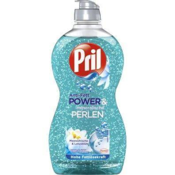 Pril Power & Pearl Płyn do mycia naczyń Meeresfrische&Lotusblute 450 ml