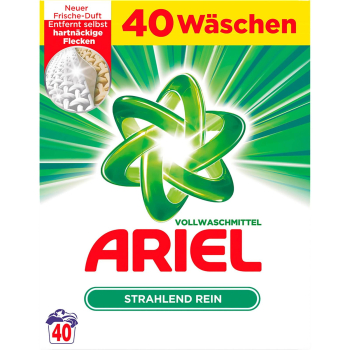 Ariel Vollwaschmittel Proszek do Tkanin Białych 40 prań