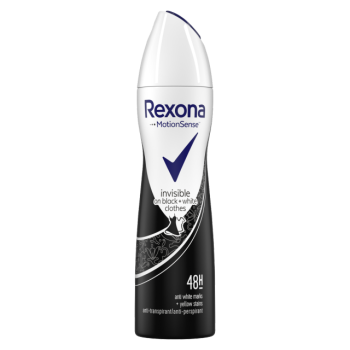 Rexona Women Black&White Invisible Antyperspirant Spray 150 ml