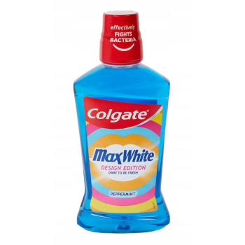 Colgate Max White Peppermint Design Edition Płyn do Płukania Jamy Ustnej 500 ml