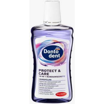 Dontodent Protect&Care 10 in 1 Płyn do Płukania Jamy Ustnej 500 ml