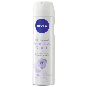 Nivea antyperspirant spray Sensitiv & Pure 150 ml