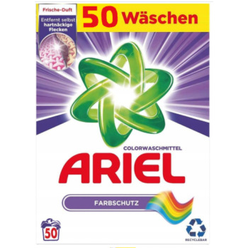Ariel Colorwaschmittel Proszek do Prania 50 prań