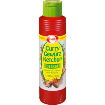 Hela Ketchup Curry Delikat 339 ml