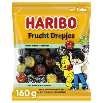 Haribo Frucht Dropjes 160 g