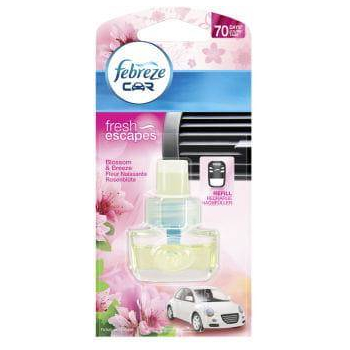 Febreze Car Blossom Breeze odświeżacz samochodowy wkład 7 ml