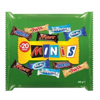 Mars Mixed Minis Mieszanka Batonów 400 g