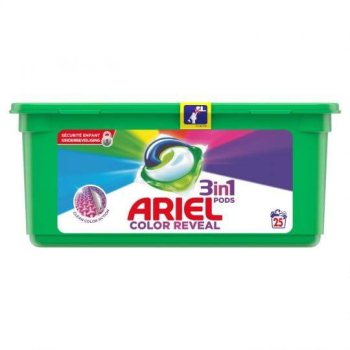 Ariel Color Reveal 3w1 Kapsułki do Prania 25 szt.