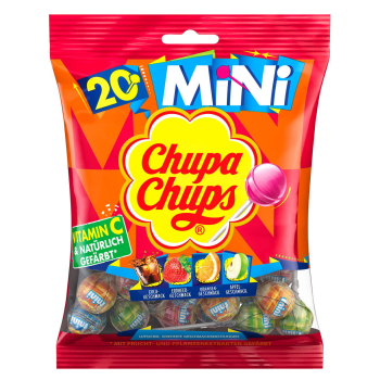 Chupa Chups Lizaki Mini z Witaminą C 20 szt.