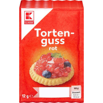 Tortenguss Rot 6 x 12 g