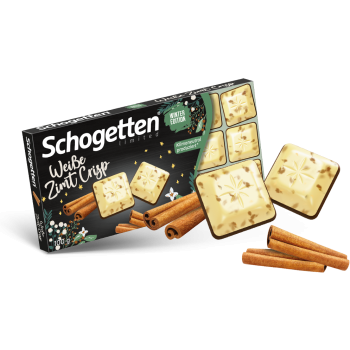 Schogetten Weiße Zimt Crisp 100 g