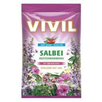 Vivil Salbei Cukierki bez Cukru 110 g