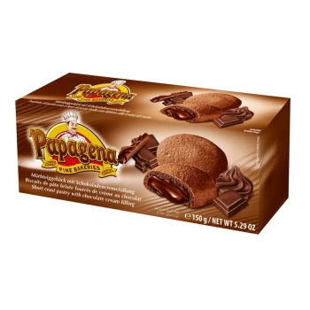 Papagena Ciastka z Kremem Czekoladowym 150 g