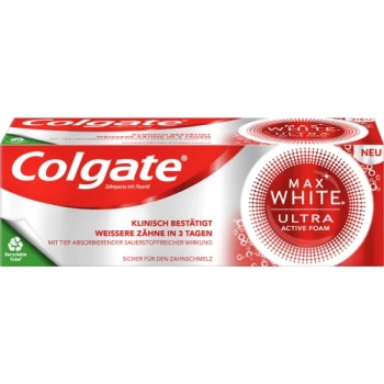Colgate Max White Ultra Active Foam Pasta do Zębów 50 ml