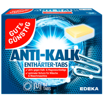 G&G Anti-Kalk Tabs Odkamieniacz do Pralki 51 szt.