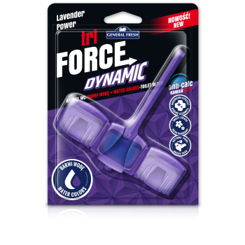 General Fresh Tri Force Dynamic Lawendowa Zawieszka WC 45 g