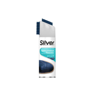 Silver spray do zamszu i nubuku ze szczoteczką Niebieski 200 ml