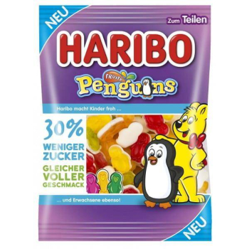 Haribo Penguins 30 % mniej cukru 160 g