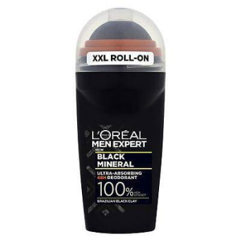 L'Oréal Black Mineral Deodorant Roll On 50 ml