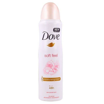 Dove Feel Warm Powder Scent Antyperspirant Spray 150 ml