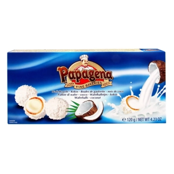Papagena Kulki Waflowe z Kokosem 120 g