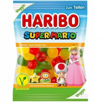 Haribo Super Mario Żelki Vege 175 g