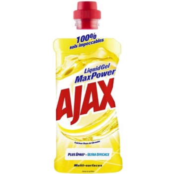Ajax Max Power Cytrynowy płyn do podłóg 750 ml