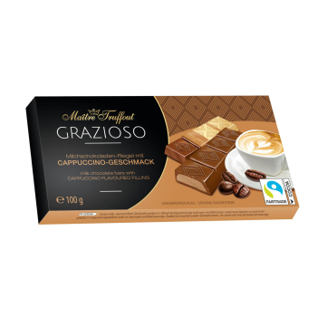 MaitreTruffout Grazioso Czekoladki z Nadzieniem Cappuccino 100 g