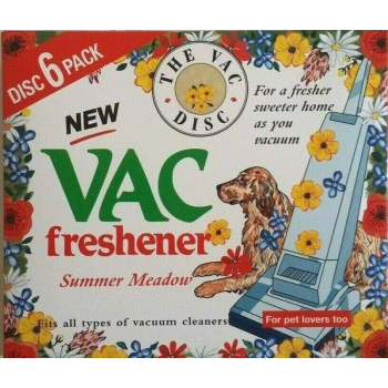 Vac Freshener Summer Meadow Zapach do Odkurzacza 6 szt.