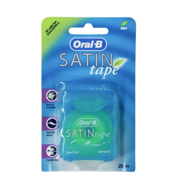 Oral-B Satin Tape Mint Woskowana Nić Dentystyczna 25 m