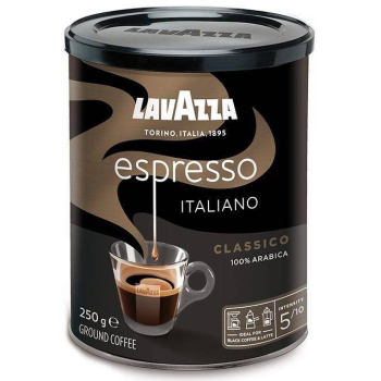Lavazza Caffe Espresso Kawa Mielona Puszka 250 g