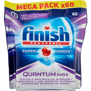 Finish Powerball Quantum Max Kapsułki do Zmywarki 60 szt.