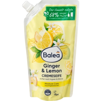 Balea Ginger & Lemon Mydło w Płynie Worek 500 ml