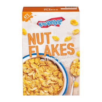 Knusperone Nut Flakes Płatki Śniadaniowe 750 g