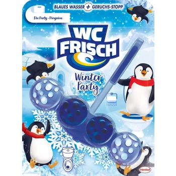 WC Frisch Winter Party Pinguine Zawieszka WC 50 g DE