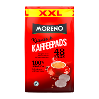 Moreno XXL Klassisch Kawa w Padach 48 szt.