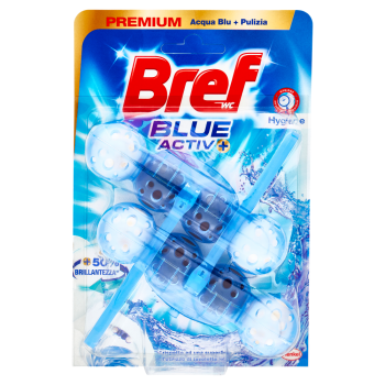 Bref Blue Activ+ Hygiene Zawieszka WC 2 x 50 g