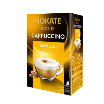 Mokate Cappuccino Gold Vanille 8 szt.