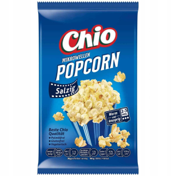 Chio Popcorn do Kuchenki Mikrofalowej Słony 100 g