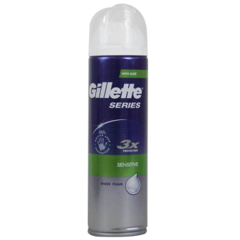 Gillette Foam Sensitive Żel do Golenia 250 ml