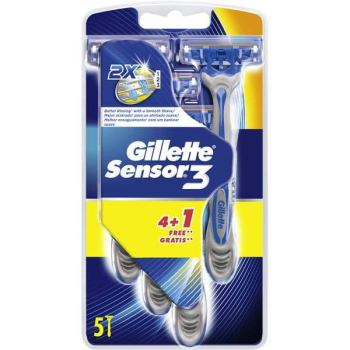 Gillette Sensor 3 maszynki do golenia 5 szt